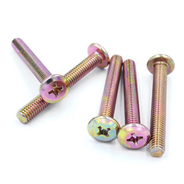 平头倒边十字螺丝