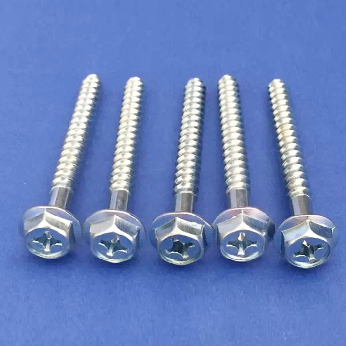 十字槽六角头法兰面自攻钉